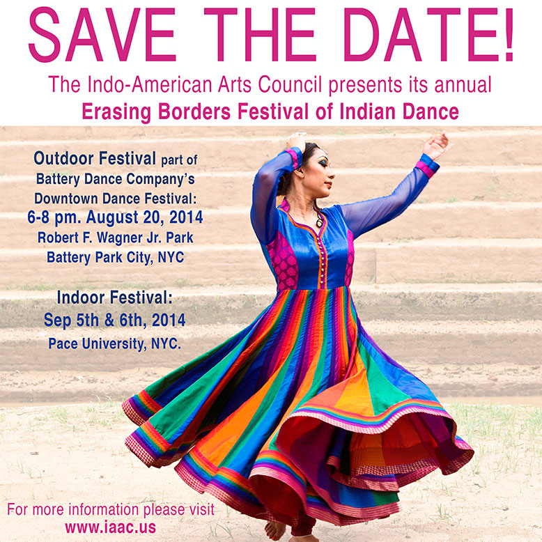Erasing Borders : IAAC Festival of Indian Dance 2014.