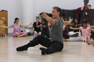 Workshop with Tadej Brdnik fr. Martha Graham