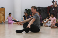 Workshop with Tadej Brdnik fr. Martha Graham