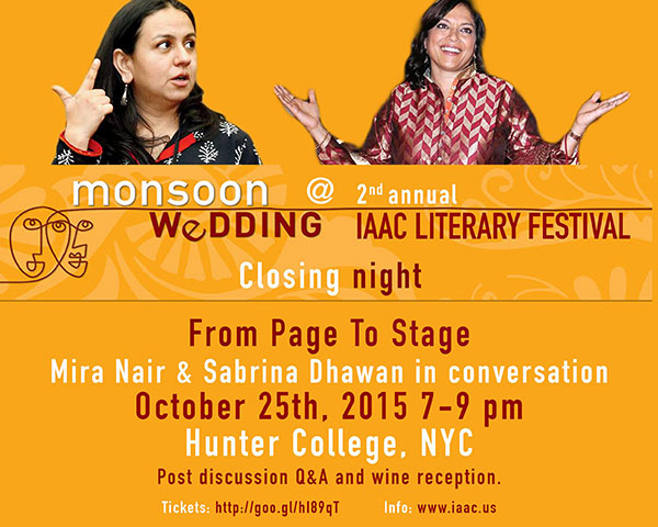 Mira Nair & Sabrina Dhawan in conversation: From Page to Stage