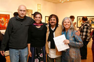 Erasing Borders Opening at Tabla Rasa Gallery