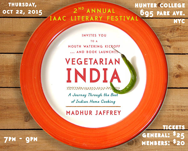 Madhur's new book Vegetarian Indian