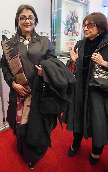 Aparna Sen, Madhur Jaffrey at the New York Indian Film Festival