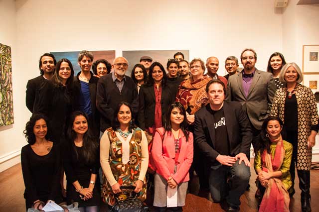 Artists of the South Asian Diaspora Artists of the South Asian Diaspora with Vijay Kumar & Aroon Shivdasani.